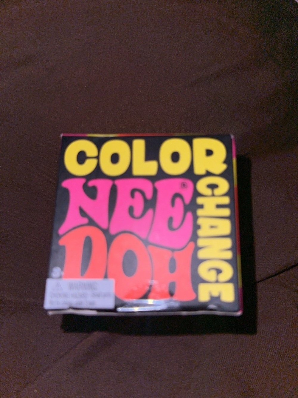 Color Nee Doh Color-Change Stress Ball Pink to Purple